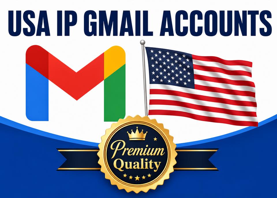 Gmail Accounts - USA 4+ Month Aged